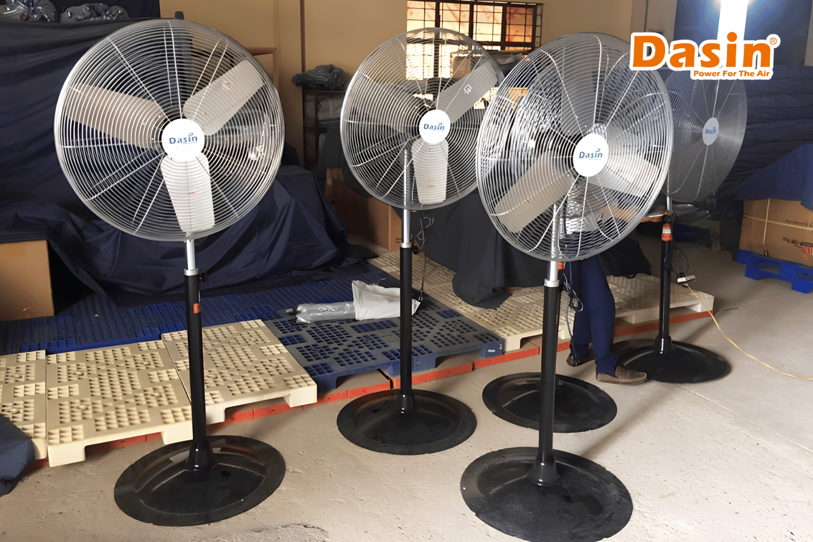 quạt đứng công nghiệp 3 pha